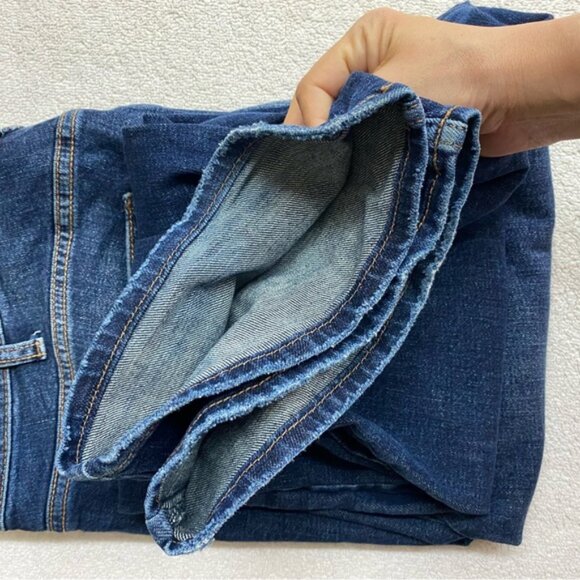 Silver Jeans Zac Dark Wash Straight Leg Blue Jeans 38 - Picture 7 of 15